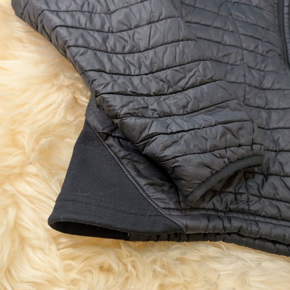 Smartwool Black Hooded Quilted Puffer Jacket - Picture 3 of 10